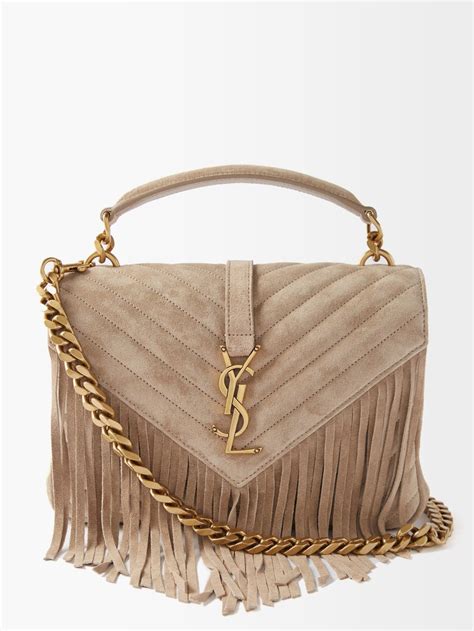 ysl fringe cross body bag